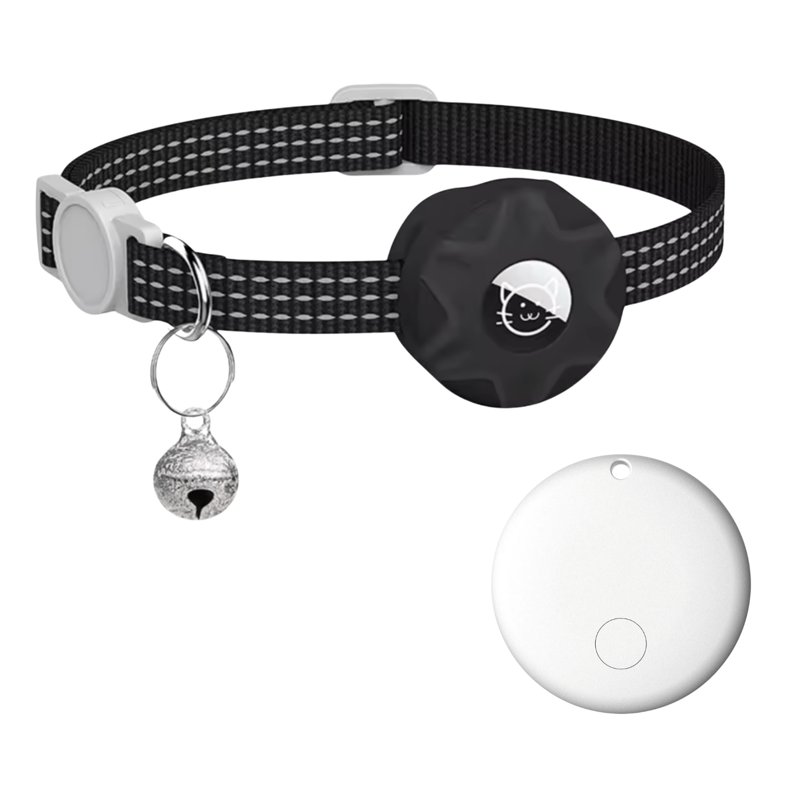 PawFind Smart Tracker for Cats and Dogs with Reflective Adjustable Collar 0