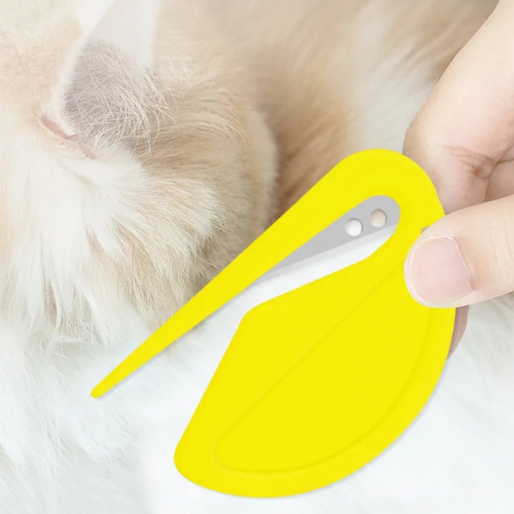Pet Brush for Dogs and Cats - Stainless Steel Deshedding Brush with Ergonomic Design for Effortless Grooming 5