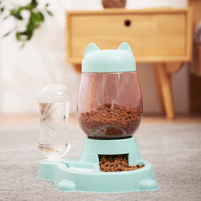 Pet Food Dispenser and Cat Feeder – Airtight, Compact Design for Fresh Meals, Easy to Use, Ideal for All Spaces 2