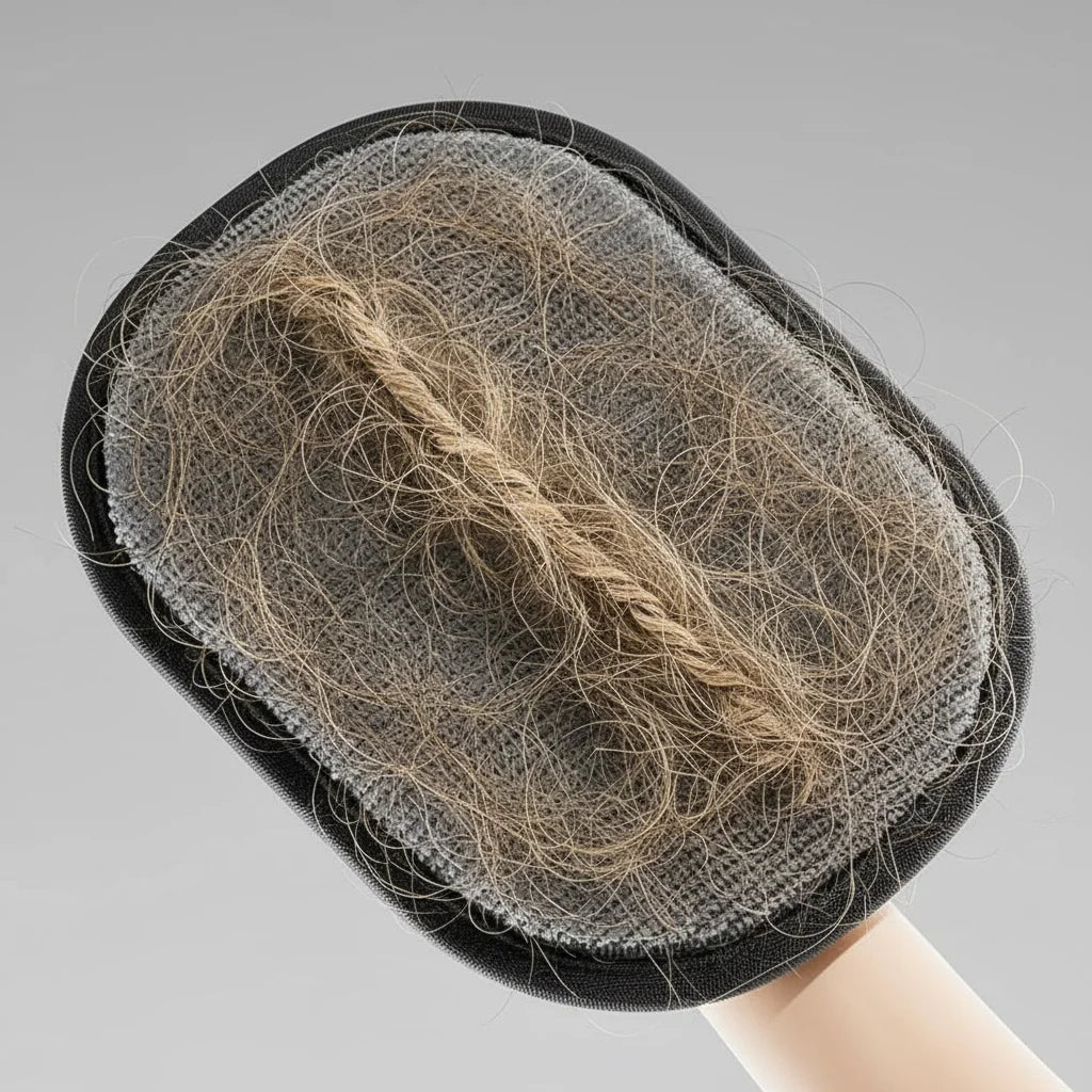 Pet Hair Remover Glove – Double-Sided Hair Remover Tool for Dogs and Cats, Electrostatic Fibers for Efficient Cleaning 8