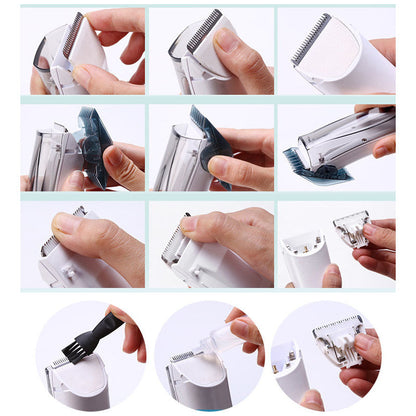 Pet Hair Trimmer with Automatic Hair Pickup – Efficient Grooming Tool 2