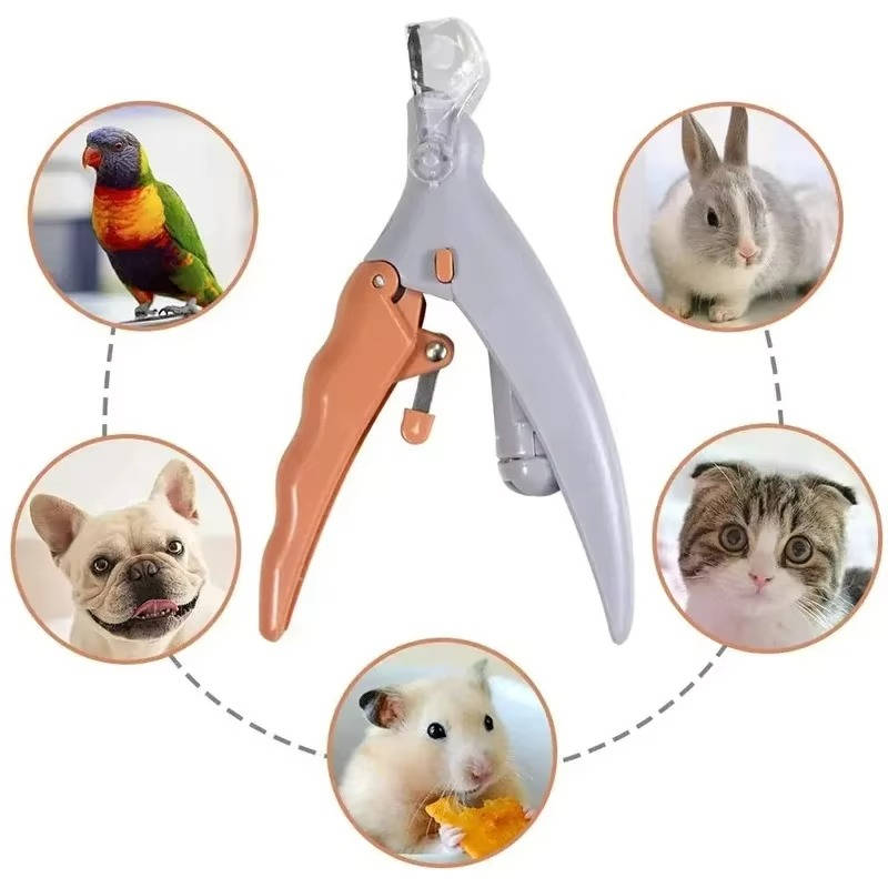 Pet Nail Clipper with LED Light and 5X Magnifier – Ergonomic Design for Safe Grooming 6