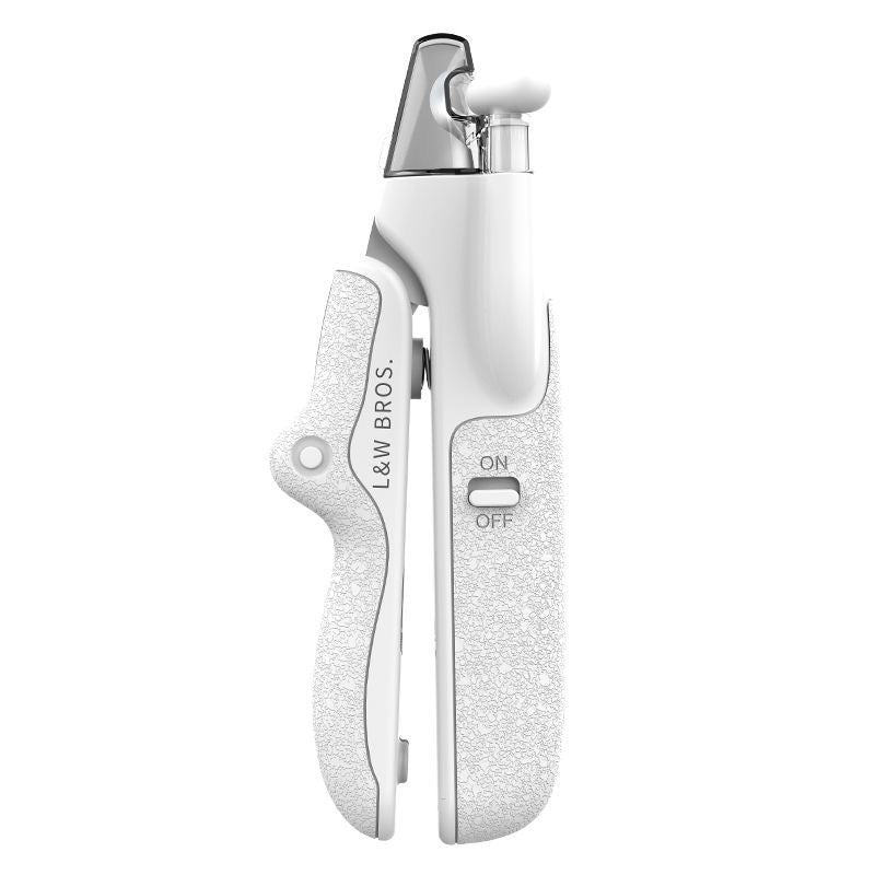 Pet Nail Clippers with LED Light - Safe Dog and Cat Nail Trimming, Ergonomic Design, Rechargeable, Stainless Steel Blades 0