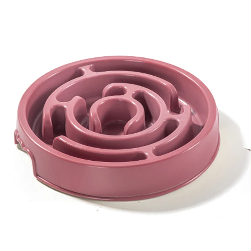 Pet Slow Feeder Dog and Cat Bowl with Maze Design for Healthy Digestion – Non-Slip Anti-Gulping Feeding Dish 0