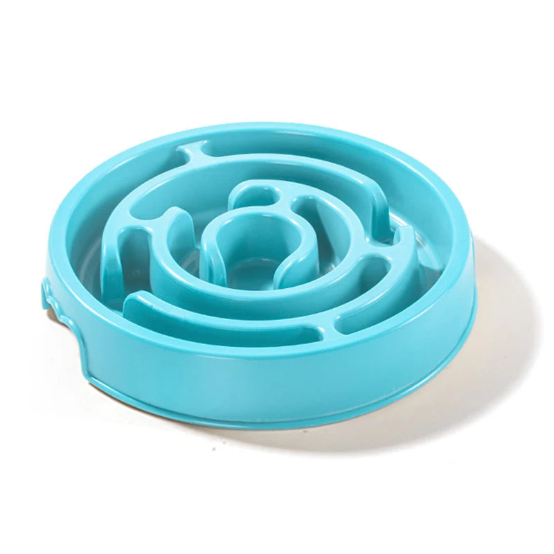 Pet Slow Feeder Dog and Cat Bowl with Maze Design for Healthy Digestion – Non-Slip Anti-Gulping Feeding Dish 3