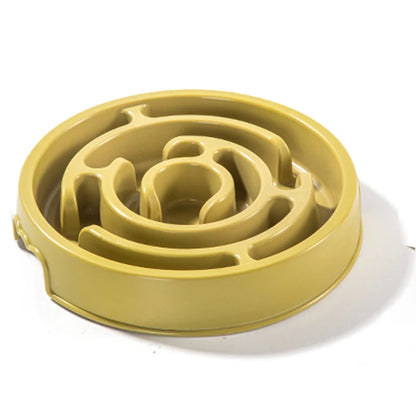 Pet Slow Feeder Dog and Cat Bowl with Maze Design for Healthy Digestion – Non-Slip Anti-Gulping Feeding Dish 4