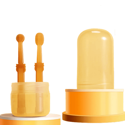 Pet Toothbrush Set for Dogs and Cats – Dual-Head Design with Food-Grade Silicone for Gentle Cleaning and Gum Care 0