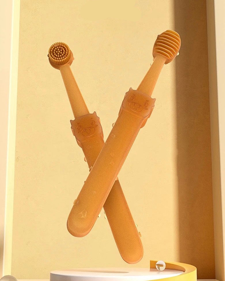 Pet Toothbrush Set for Dogs and Cats – Dual-Head Design with Food-Grade Silicone for Gentle Cleaning and Gum Care 3