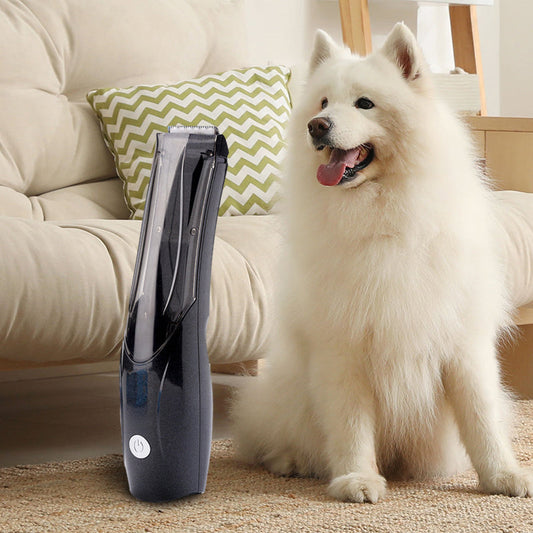 Pet Trimmer with Automatic Hair Pickup – Efficient Grooming Tool with Sharp Blades and Large Storage Capacity 0