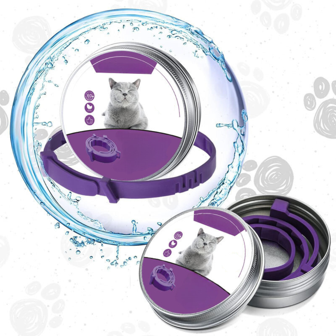 Pheromone Calming Collar for Dogs and Cats, Adjustable Waterproof Design for Stress Relief, Natural Ingredients 1