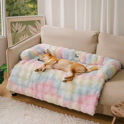 Plush Dog Bed Sofa Protector – Comfortable Cover for Dogs and Cats 11