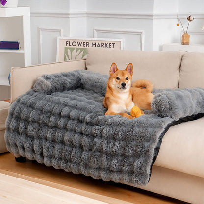 Plush Dog Bed Sofa Protector – Comfortable Cover for Dogs and Cats 4