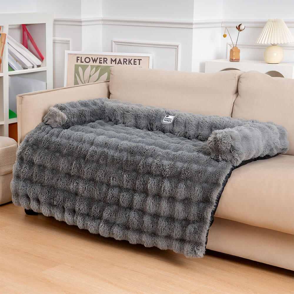 Plush Dog Bed Sofa Protector – Comfortable Cover for Dogs and Cats 5