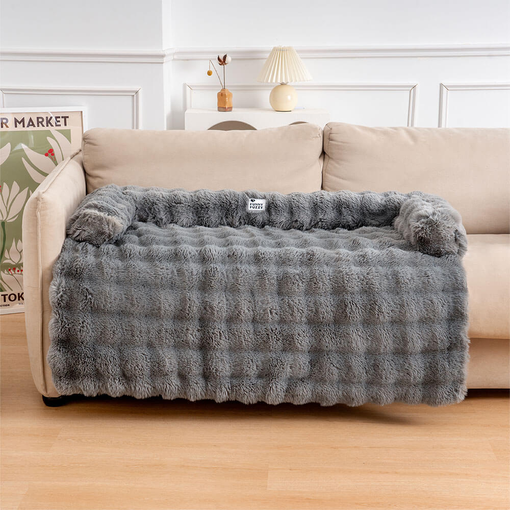 Plush Dog Bed Sofa Protector – Comfortable Cover for Dogs and Cats 6