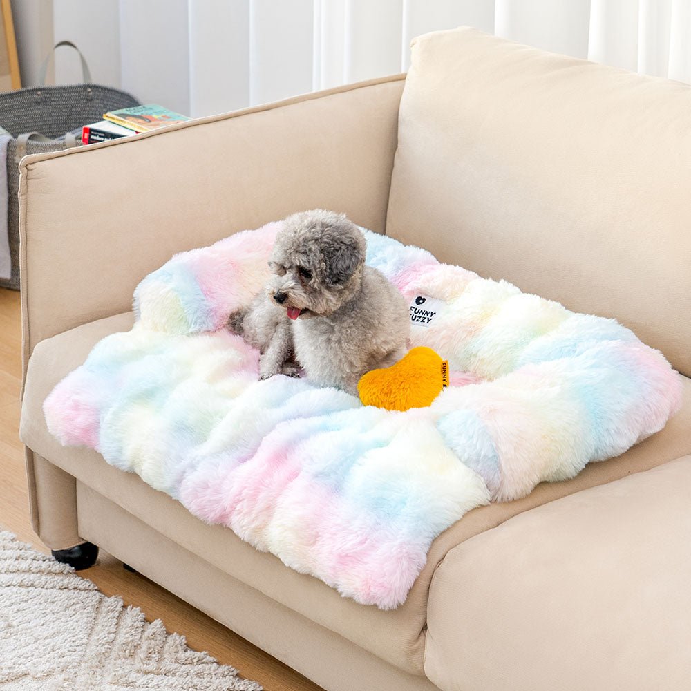 Plush Dog Bed Sofa Protector – Comfortable Cover for Dogs and Cats 7