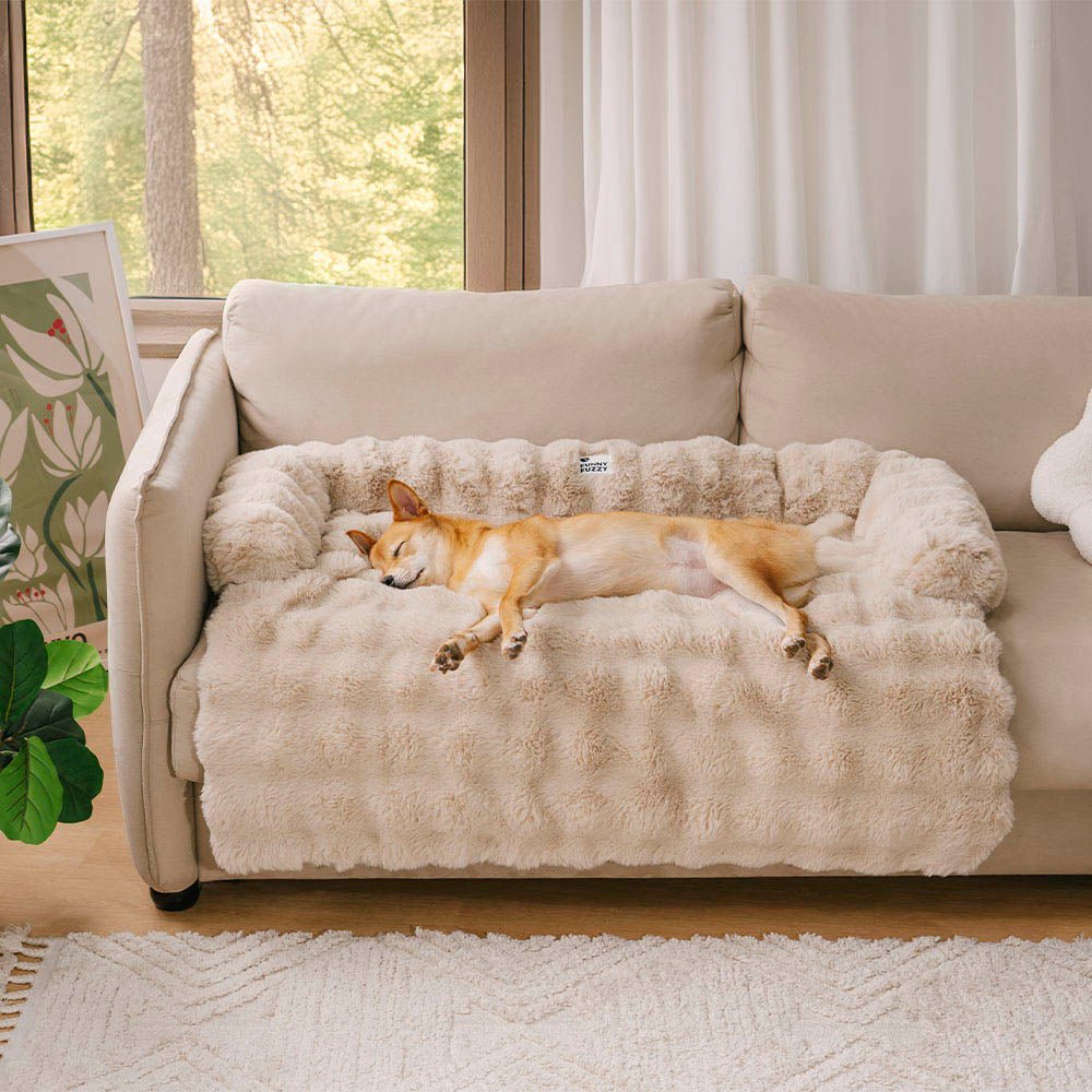 Plush Dog Bed Sofa Protector – Comfortable Cover for Dogs and Cats 9