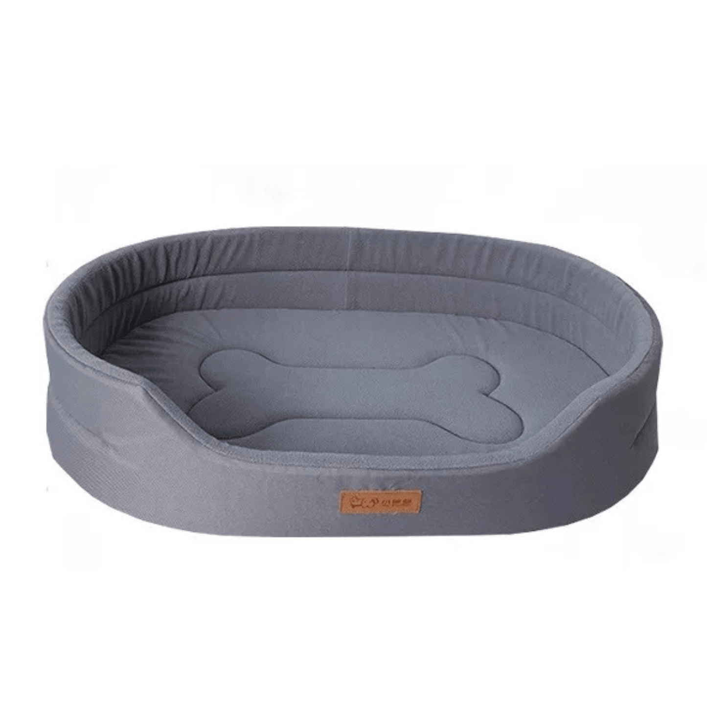 Plush Dog Bed with Removable Cover – Soft Cushion for Cats and Dogs 0