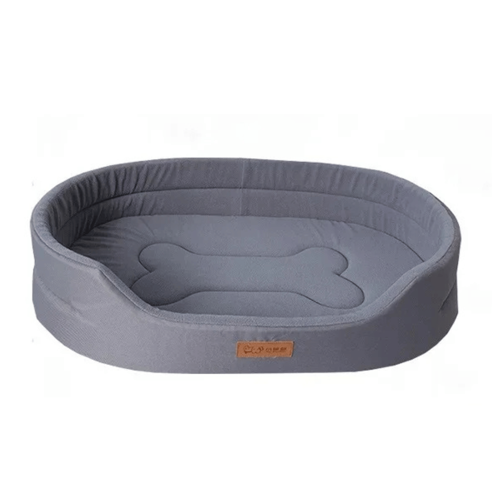 Plush Dog Bed with Removable Cover – Soft Cushion for Cats and Dogs 0