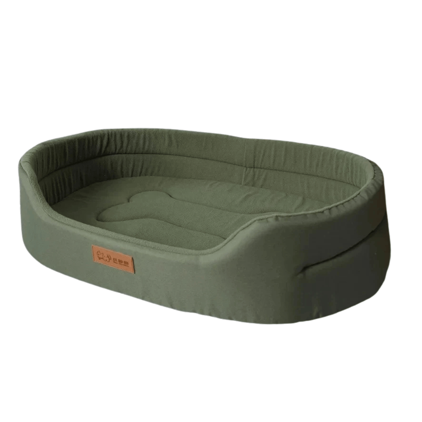 Plush Dog Bed with Removable Cover – Soft Cushion for Cats and Dogs 1