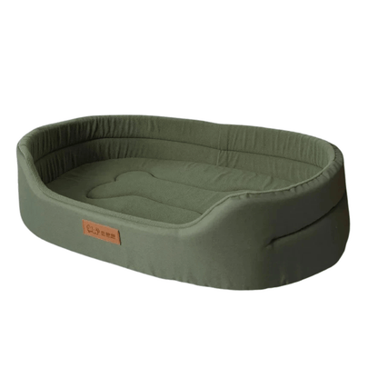 Plush Dog Bed with Removable Cover – Soft Cushion for Cats and Dogs 1