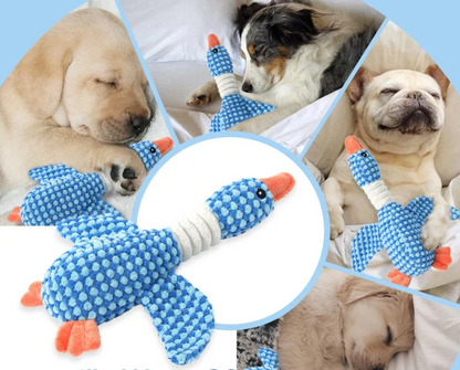 Plush Duck Chew Toy for Dogs with Squeaker – Soft, Safe, and Engaging Playtime Companion for All Breeds 3