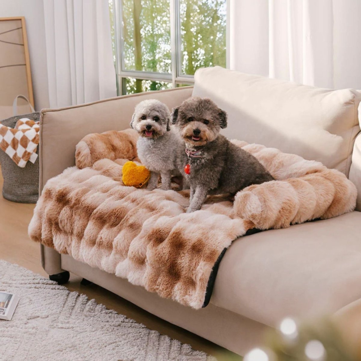 Plush Non-Slip Pet Rug for Dogs and Cats – Comfortable, Washable Dog Friendly Rug in Various Sizes 2