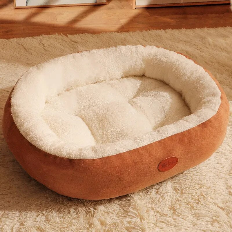 Plush Pet Nest for Dogs and Cats with Washable Cover – Cloud-Soft Comfort 0