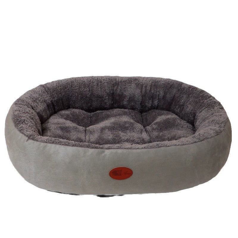 Plush Pet Nest for Dogs and Cats with Washable Cover – Cloud-Soft Comfort 1