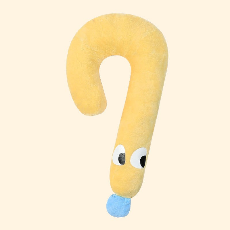 Plush pet pillow in a half-donut design, perfect cozy bed for cats and dogs, featuring a washable surface for easy cleaning. 0