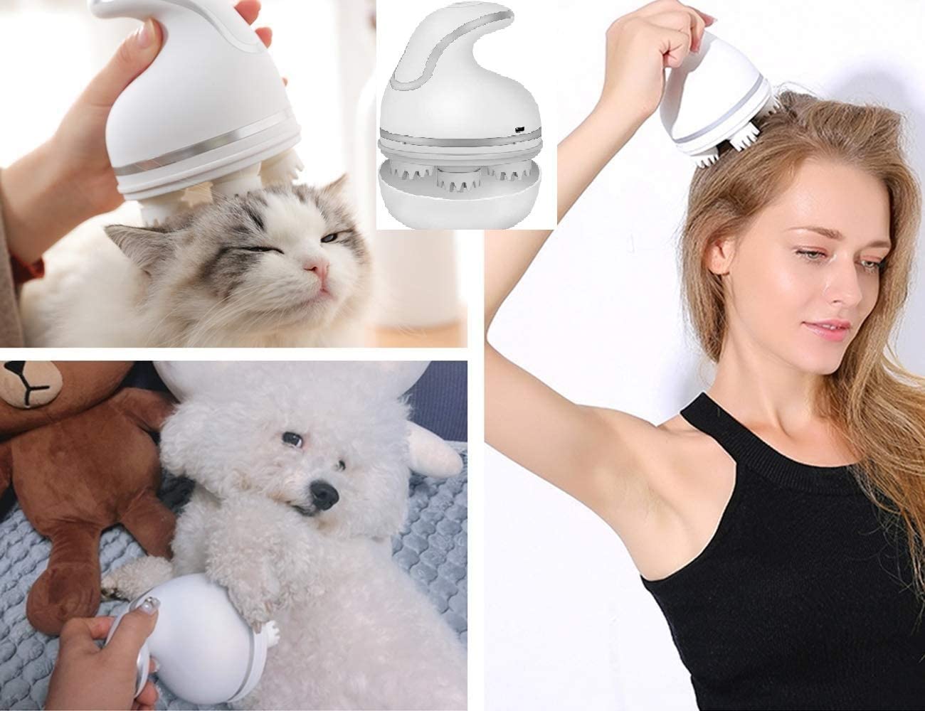 Portable Cat Massage Device with 76 Massage Points and Eco-Friendly Design – Includes Storage Bag for Travel 4