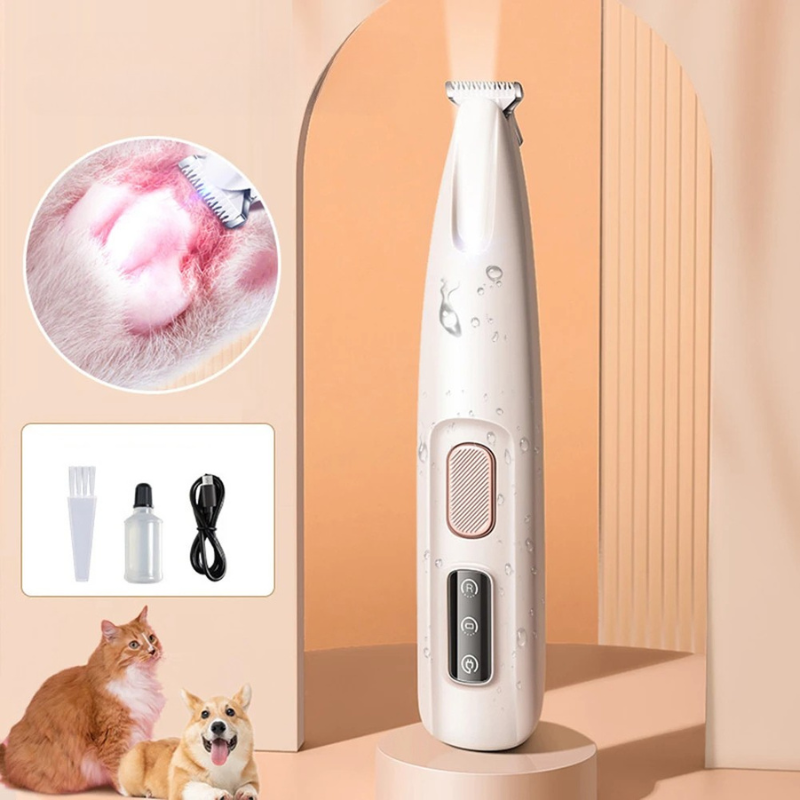 Portable Dog Grooming Clippers - Low-Noise, Rechargeable, Ergonomic Hair Trimmer for Precision Grooming at Home 0