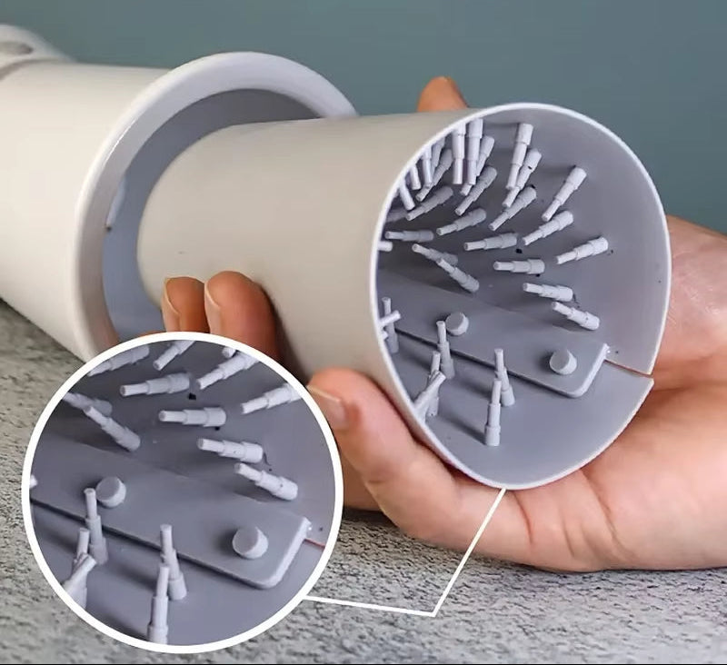 Portable Dog Paw Cleaner with Soft Silicone Brush – Effortless Mud and Dirt Removal 1