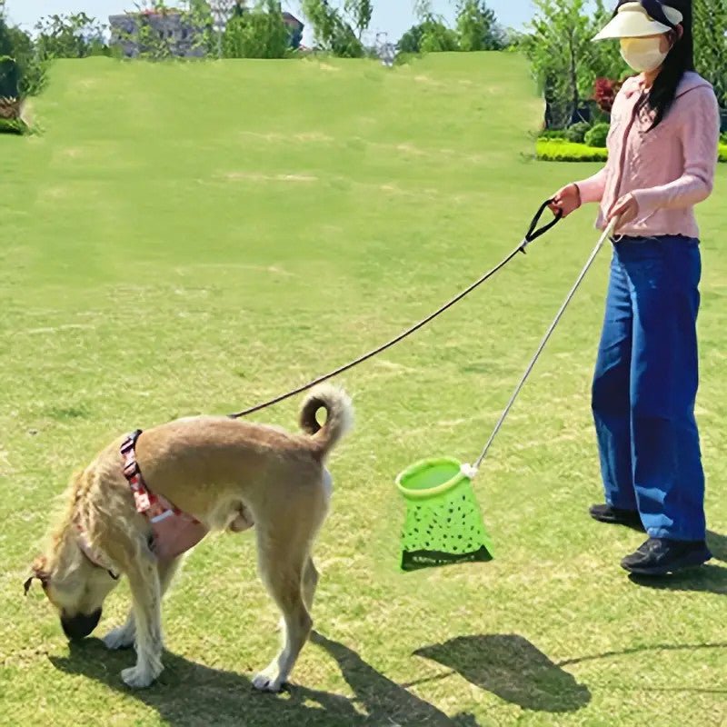 Portable Dog Poop Cleaner with Telescopic Handle – Eco-Friendly and Lightweight Clean Up Tool for Small Dogs 2