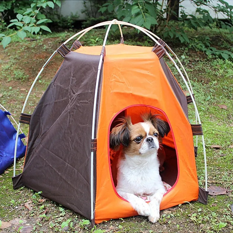 Portable Dog Tent – Weatherproof Outdoor Dog Tent for Camping, Hiking, and Travel – Lightweight and Easy Setup 0