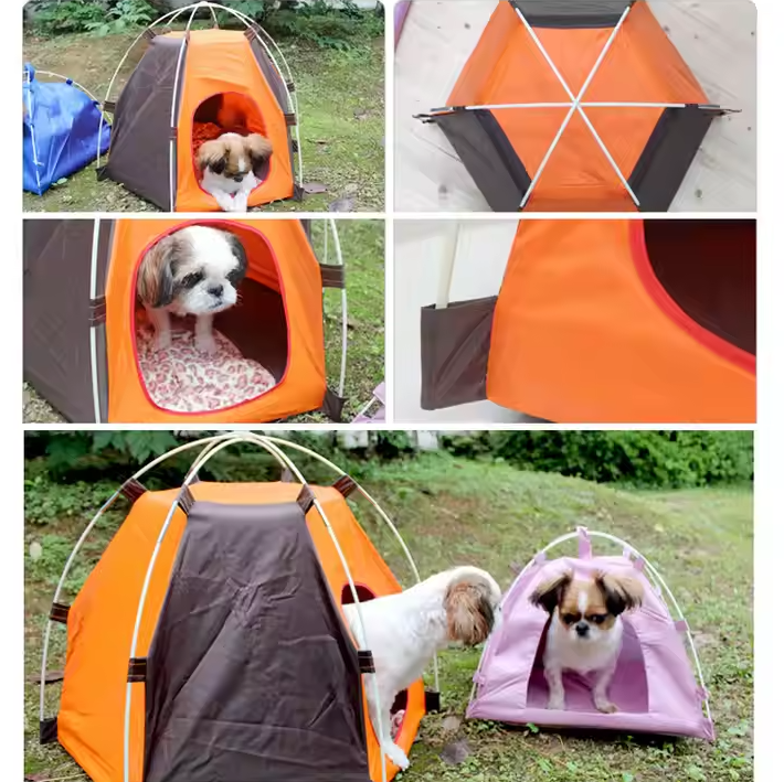 Portable Dog Tent – Weatherproof Outdoor Dog Tent for Camping, Hiking, and Travel – Lightweight and Easy Setup 1