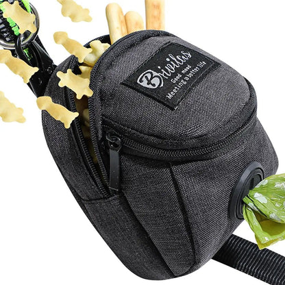 Portable Dog Training Pouch with Poop Bag Holder – Durable Oxford Fabric Treat Bag for Outdoor Use 1