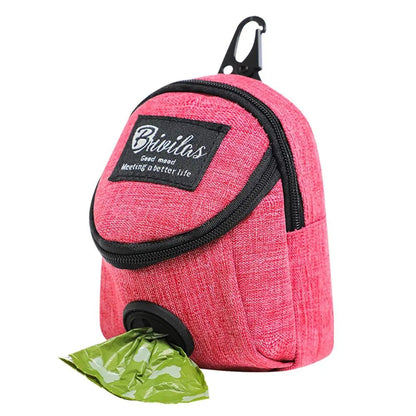 Portable Dog Training Pouch with Poop Bag Holder – Durable Oxford Fabric Treat Bag for Outdoor Use 9