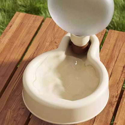 Portable Dog Water Bottle Dispenser with 500ml Capacity – Leak-Proof Travel Design and Wide Drinking Trough for On-the-Go Hydration 8