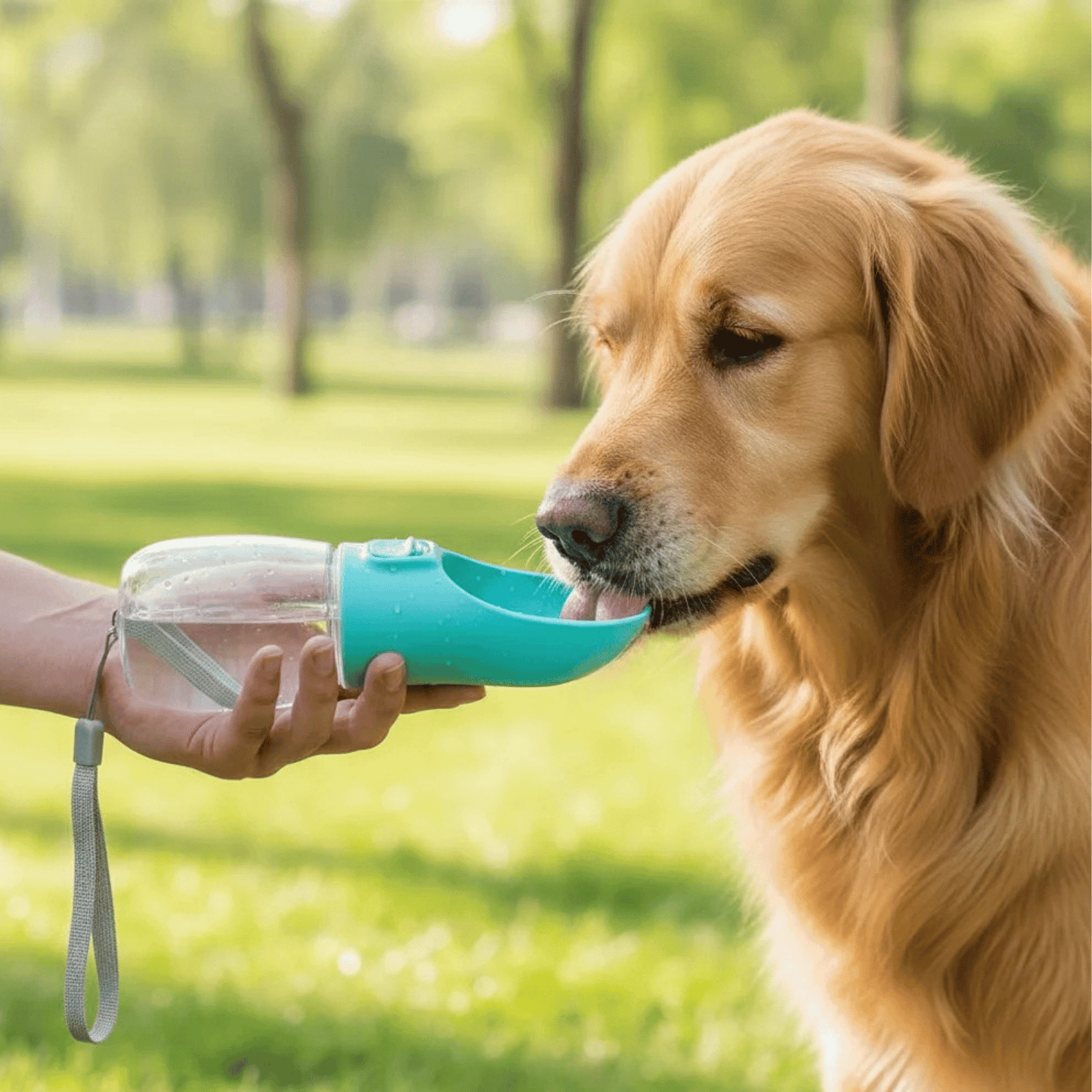 Portable Dog Water Bottle with Food Container – Leak-Proof Design for Travel 6
