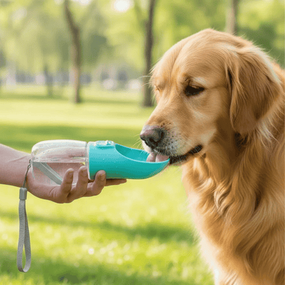 Portable Dog Water Bottle with Food Container – Leak-Proof Design for Travel 6