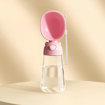 Portable Dog Water Bottle with Food Dispenser – Leak-Proof Travel Solution 9