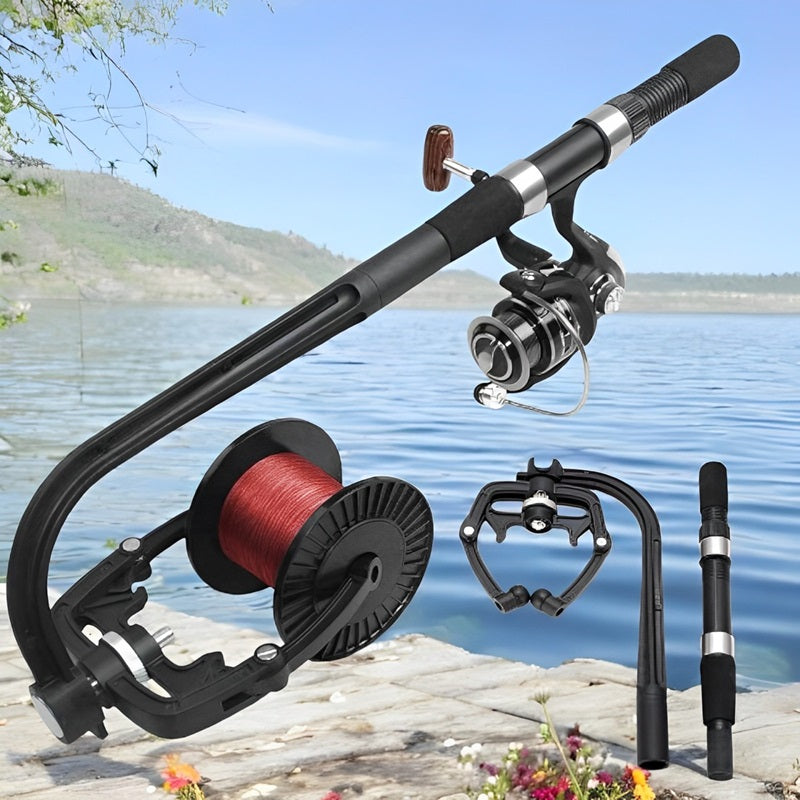 Portable Fishing Line Spooler for Tangle-Free Reeling – Adjustable and Lightweight Fishing Reel Spooler for All Line Sizes 0