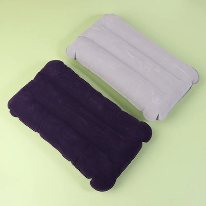 Portable Inflatable Camping Pillow – Compact Travel Headrest with Quick Inflation 4