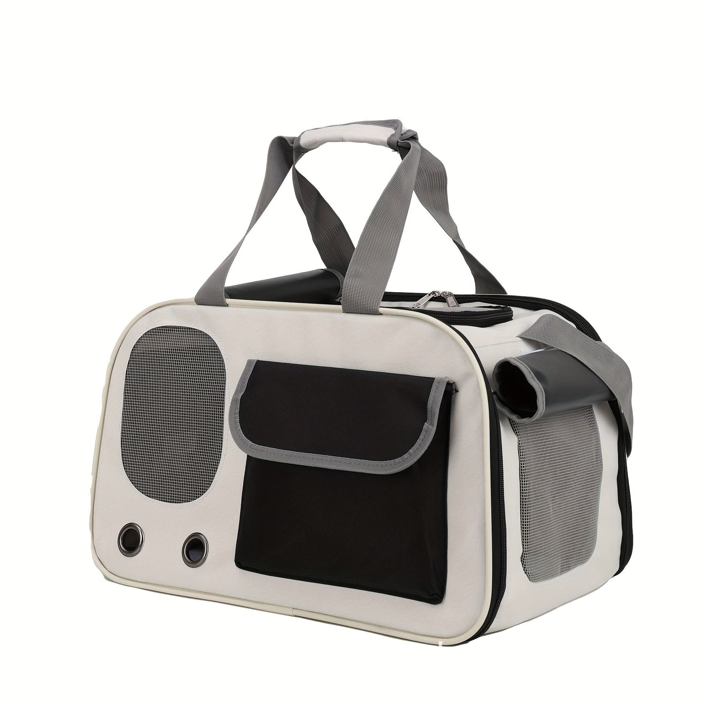 Portable Space Capsule Pet Carrier Bag for Cats and Small Dogs – Airline Approved, Foldable with Ventilation 7