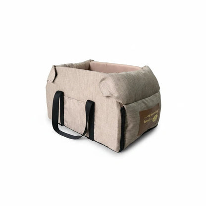 Portable Waterproof Dog and Cat Travel Bed – Oxford Fabric, Removable Cushion, Two Sizes for Comfort in Car or On-the-Go 9