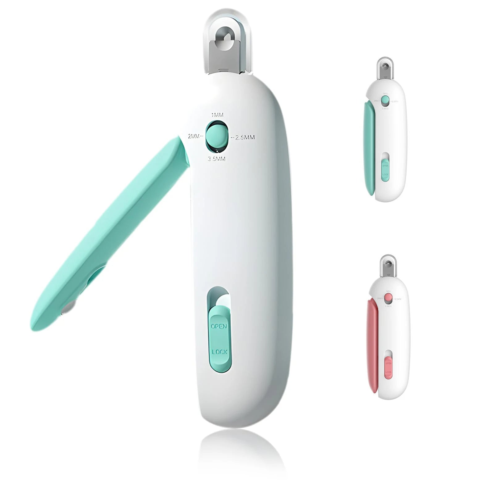 Professional Dog and Cat Nail Clippers with Safety Guard and Built-in Nail File – Ergonomic Design for Safe Grooming 1