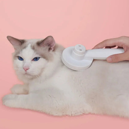 Professional Pet Grooming Brush for Cats and Dogs with Click Hair Removal System 4