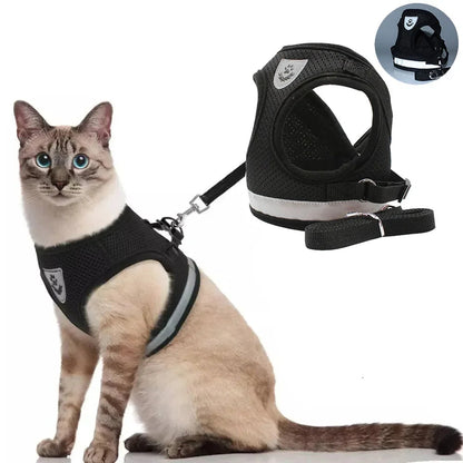 PurrStrap | Adjustable Cat Harness with Reflection 1