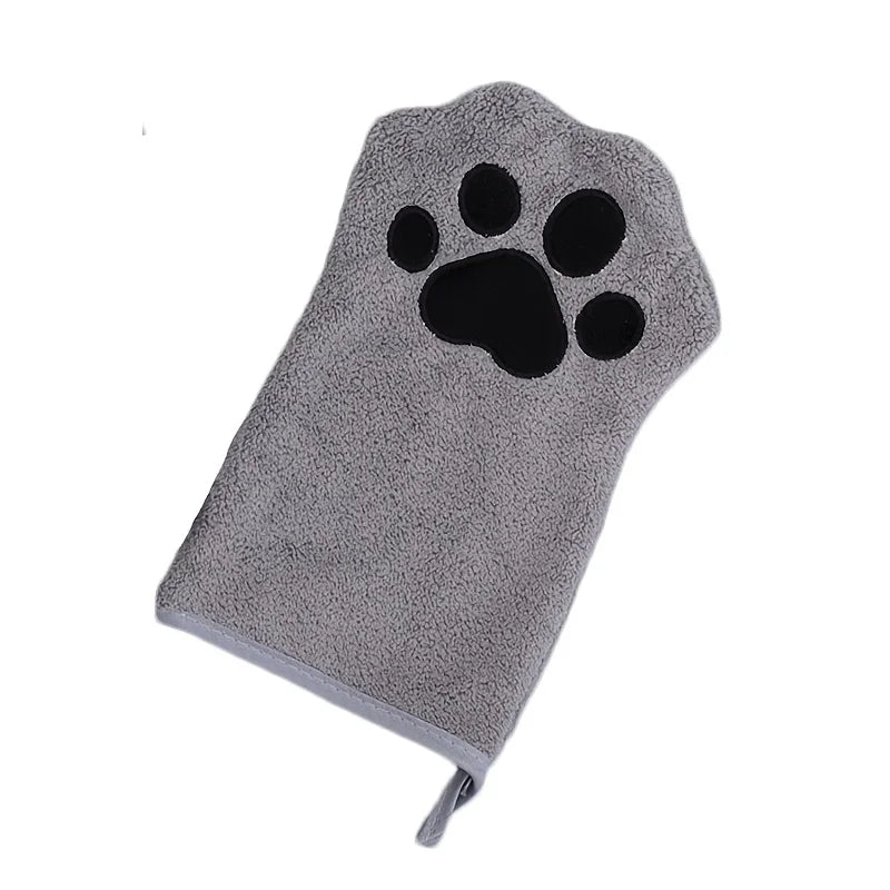 Quick-Drying Pet Grooming Glove – Soft Coral Fleece Dog and Cat Washing Gloves for Easy Hair Removal and Bathing 8