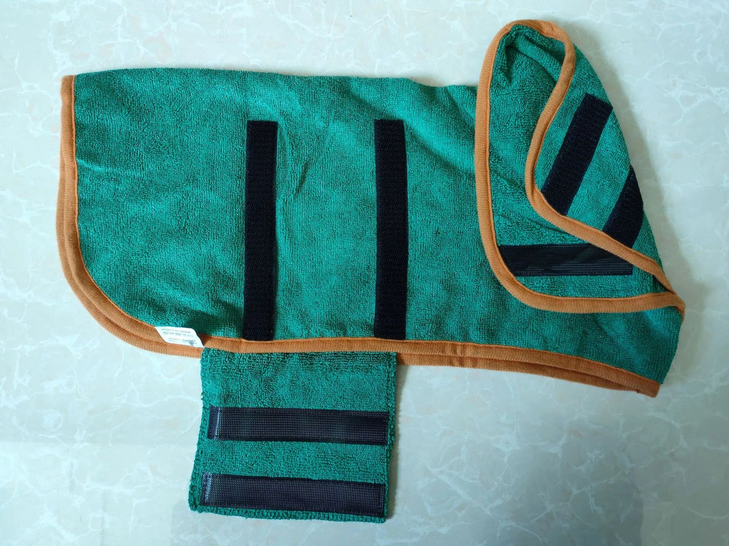 Quick Dry Dog Bathrobe - Adjustable and Durable Coat for Comfort and Style, Perfect for Dogs After Baths or Rainy Walks 7